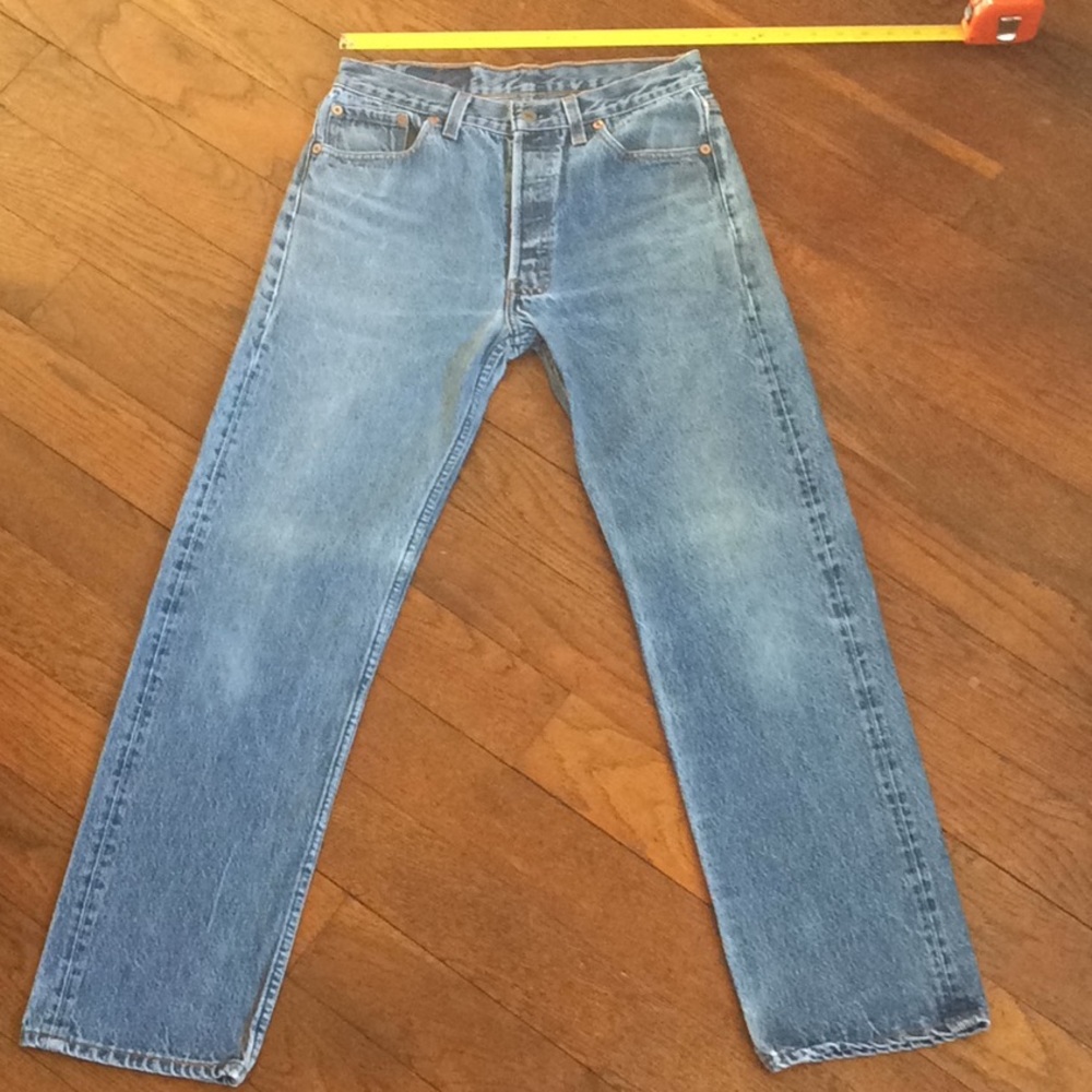 Vintage 80-90’s Levi 501 jeans. All original.